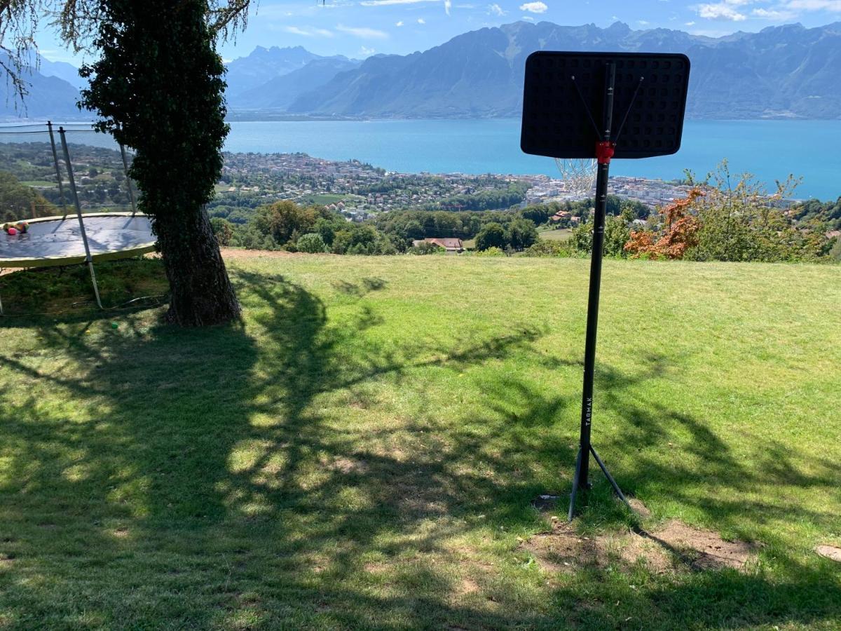 Appartement Moderne Avec Vue Panoramique A Jongny Proche De Montreux Exterior photo