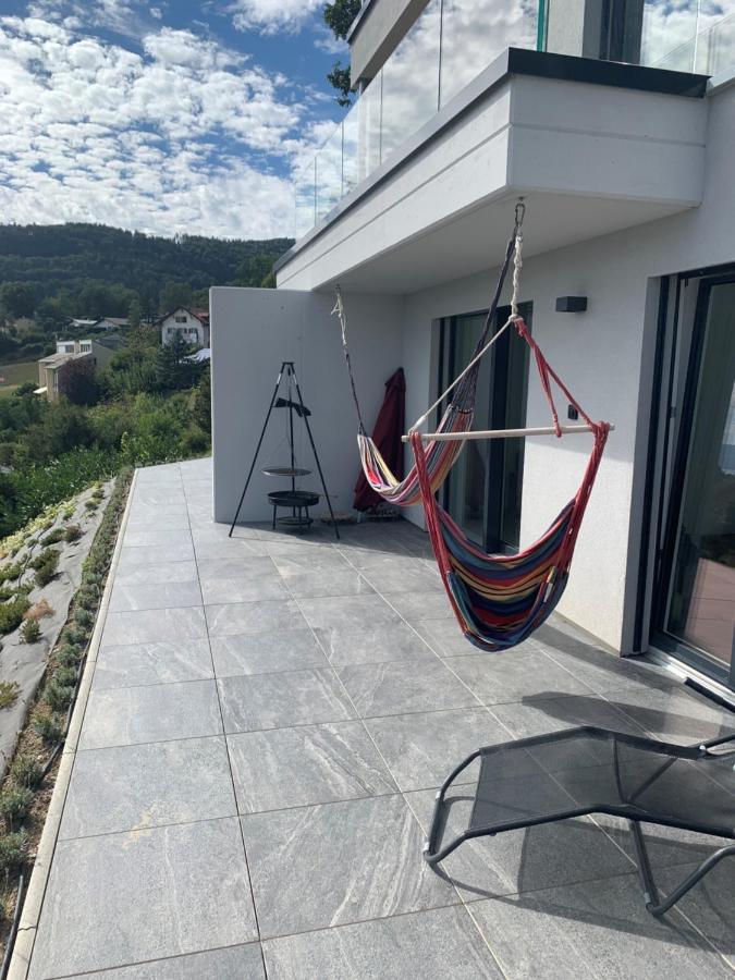 Appartement Moderne Avec Vue Panoramique A Jongny Proche De Montreux Exterior photo