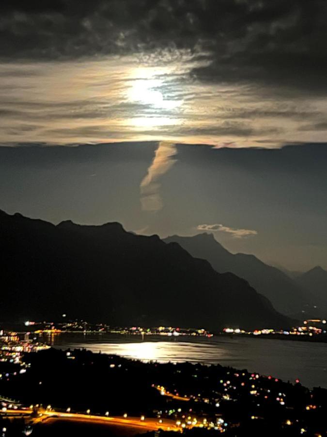 Appartement Moderne Avec Vue Panoramique A Jongny Proche De Montreux Exterior photo